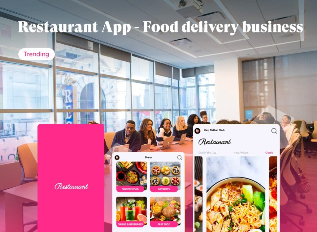 Restaurant app template